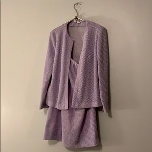 Vintage brownstone studio skirt and jacket.